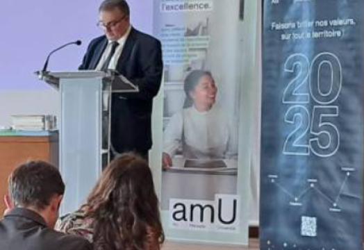2025 01 07 Voeux du Président amU Eric Berton