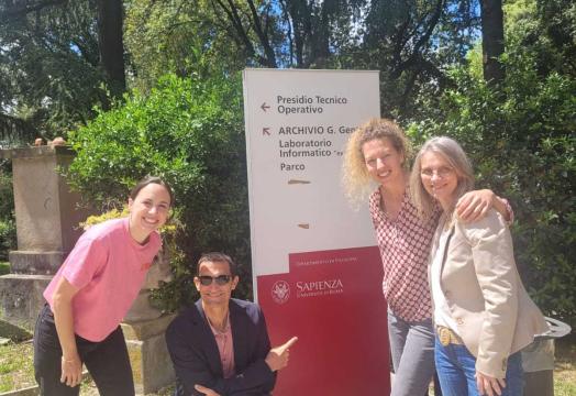 Visite à Sapienza (Rome)
